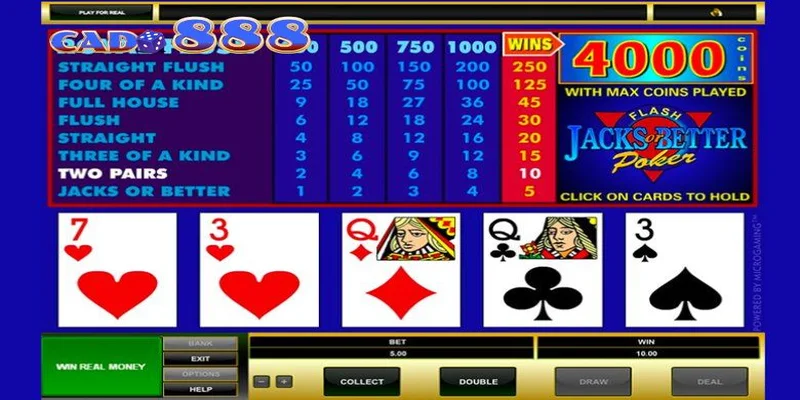 Mẹo chơi video poker giúp rinh thưởng lớn